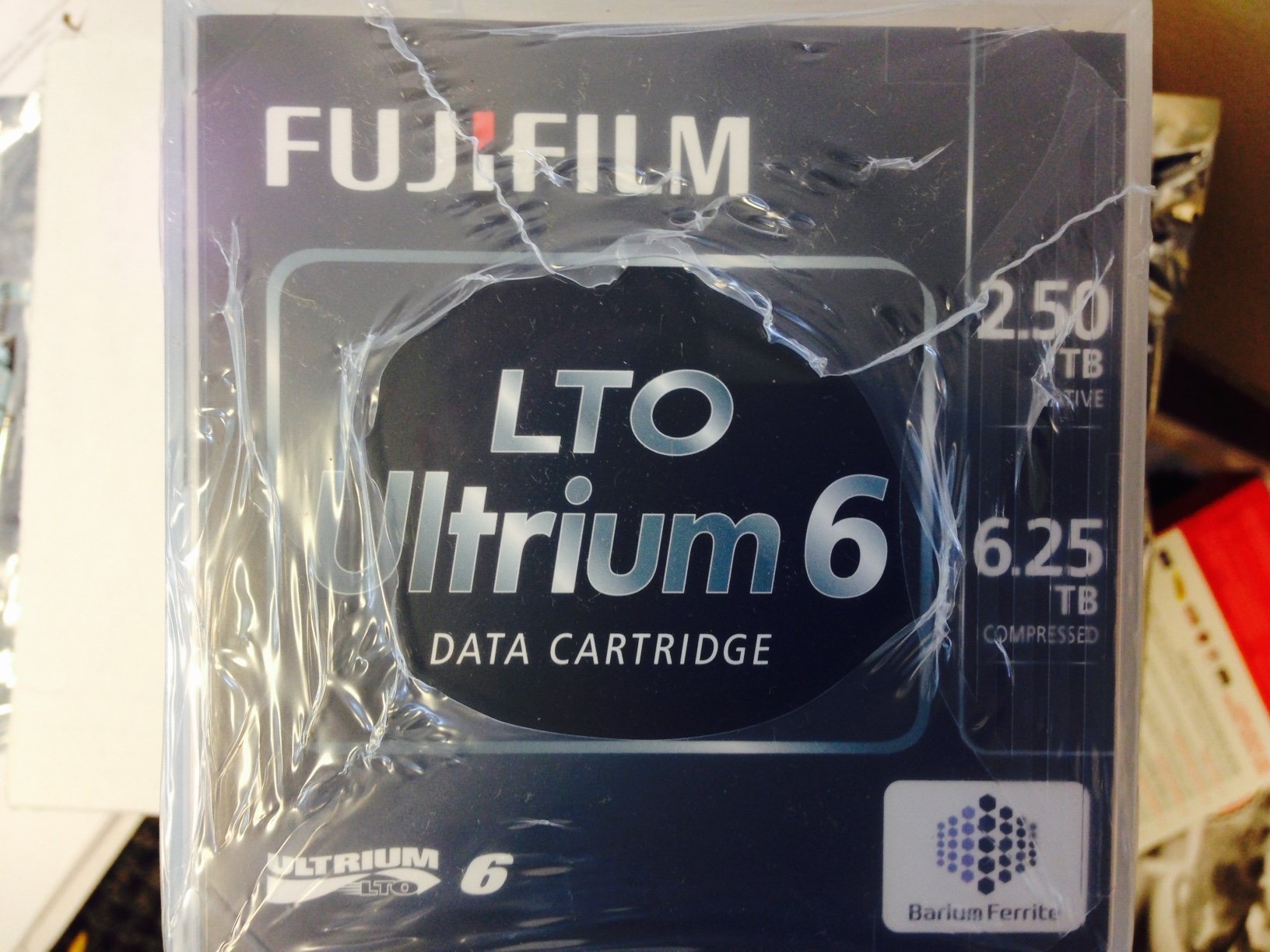 Fuji 16310732 Tape Lto Ultrium 6 2.5Tb/6.25Tb Barium Ferrite Bafe